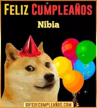 Memes de Cumpleaños Nibia
